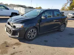 Salvage cars for sale at auction: 2018 Chevrolet Sonic LT