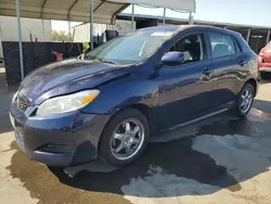 Toyota Vehiculos salvage en venta: 2009 Toyota Corolla Matrix