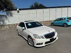 Salvage cars for sale at Grand Prairie, TX auction: 2010 Mercedes-Benz E 350