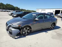 Salvage cars for sale at Gaston, SC auction: 2021 Nissan Sentra SV