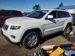 Jeep Grand Cherokee salvage cars for sale: 2015 Jeep Grand Cherokee Laredo