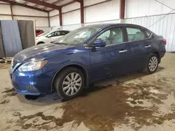 Nissan salvage cars for sale: 2016 Nissan Sentra S