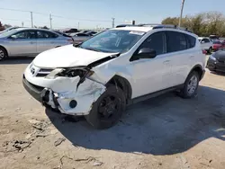 Salvage cars for sale at Oklahoma City, OK auction: 2015 Toyota Rav4 LE