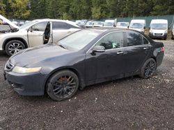 Salvage cars for sale at Graham, WA auction: 2008 Acura TSX