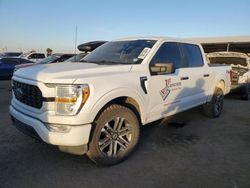 Ford salvage cars for sale: 2021 Ford F150 Supercrew