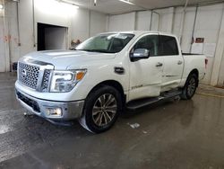 Salvage cars for sale at Madisonville, TN auction: 2017 Nissan Titan SV