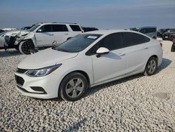 Chevrolet salvage cars for sale: 2018 Chevrolet Cruze LS