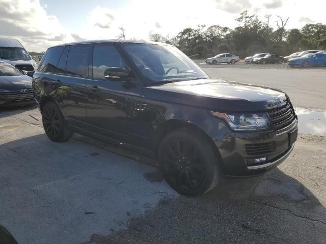 2017 Land Rover Range Rover Supercharged