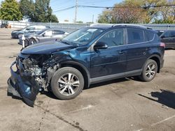 Salvage cars for sale from Copart Moraine, OH: 2017 Toyota Rav4 XLE