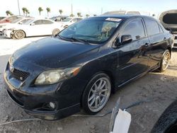 Flood-damaged cars for sale at auction: 2009 Toyota Corolla Base