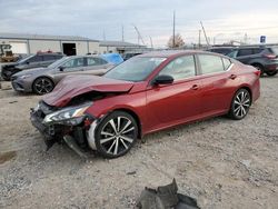 Salvage cars for sale from Copart Lansing, MI: 2021 Nissan Altima SR