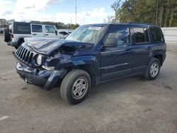 Salvage cars for sale from Copart Dunn, NC: 2017 Jeep Patriot Sport