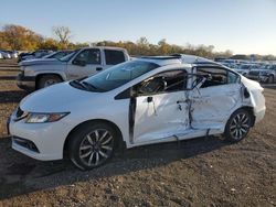 Salvage cars for sale at Des Moines, IA auction: 2014 Honda Civic EXL