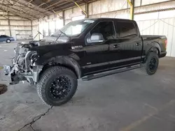 Salvage cars for sale at Phoenix, AZ auction: 2016 Ford F150 Supercrew