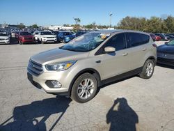 Salvage cars for sale at Lexington, KY auction: 2017 Ford Escape SE