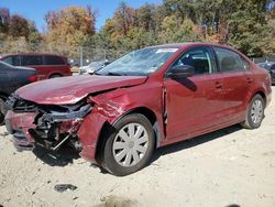 Salvage cars for sale at Waldorf, MD auction: 2016 Volkswagen Jetta S