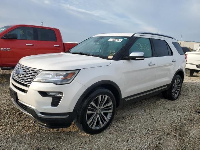 2019 Ford Explorer Platinum