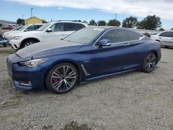 Salvage cars for sale at Sacramento, CA auction: 2017 Infiniti Q60 RED Sport 400