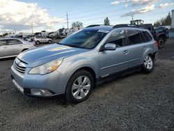 Salvage cars for sale at Eugene, OR auction: 2012 Subaru Outback 2.5I Limited