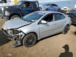 Salvage cars for sale at Woodhaven, MI auction: 2016 Toyota Corolla L