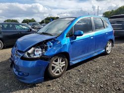 Honda salvage cars for sale: 2008 Honda FIT Sport