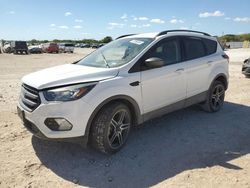 Salvage cars for sale from Copart San Antonio, TX: 2019 Ford Escape SEL