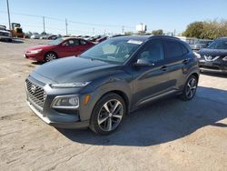 Salvage cars for sale at Oklahoma City, OK auction: 2020 Hyundai Kona Limited