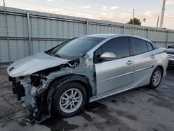 Salvage cars for sale at auction: 2016 Toyota Prius