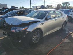 Salvage cars for sale at Chicago Heights, IL auction: 2019 KIA Optima LX