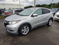 Salvage cars for sale at Riverview, FL auction: 2016 Honda HR-V EX