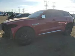 Jaguar salvage cars for sale: 2017 Jaguar F-PACE S