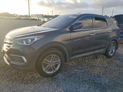 Carros salvage sin ofertas aún a la venta en subasta: 2018 Hyundai Santa FE Sport