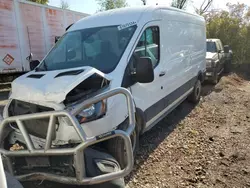 Salvage cars for sale at Bridgeton, MO auction: 2023 Ford Transit T-250