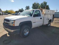 Salvage cars for sale at Littleton, CO auction: 2003 Chevrolet Silverado K2500 Heavy Duty