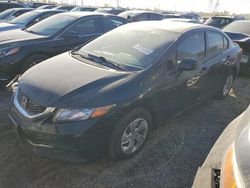 Carros salvage sin ofertas aún a la venta en subasta: 2013 Honda Civic LX