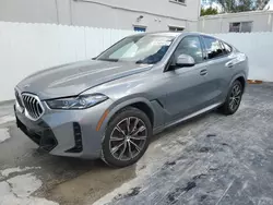 Salvage cars for sale at Opa Locka, FL auction: 2024 BMW X6 XDRIVE40I