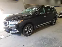 Salvage cars for sale at Sandston, VA auction: 2017 Infiniti QX60