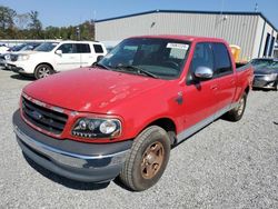 Salvage cars for sale at Spartanburg, SC auction: 2001 Ford F150 Supercrew