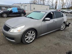 Infiniti g37 salvage cars for sale: 2009 Infiniti G37