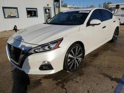 Nissan salvage cars for sale: 2020 Nissan Altima Platinum