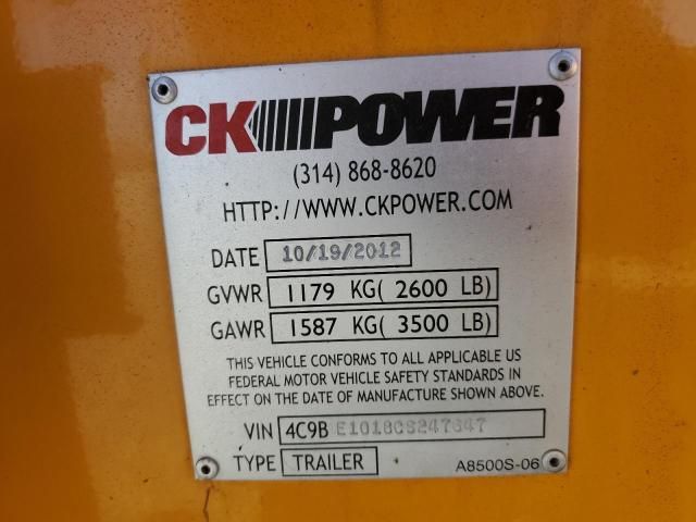 2012 CKP 25KW Gener