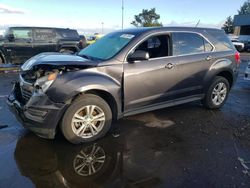 Salvage cars for sale from Copart Woodhaven, MI: 2016 Chevrolet Equinox LS