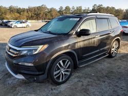 Honda salvage cars for sale: 2018 Honda Pilot Elite