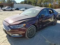 Salvage cars for sale at Seaford, DE auction: 2017 Ford Fusion SE Phev