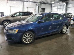 Salvage cars for sale at Ham Lake, MN auction: 2011 Volkswagen Jetta SE