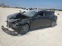 Salvage cars for sale from Copart New Braunfels, TX: 2022 Mazda 3 Premium