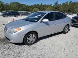 Salvage cars for sale at Houston, TX auction: 2010 Hyundai Elantra Blue