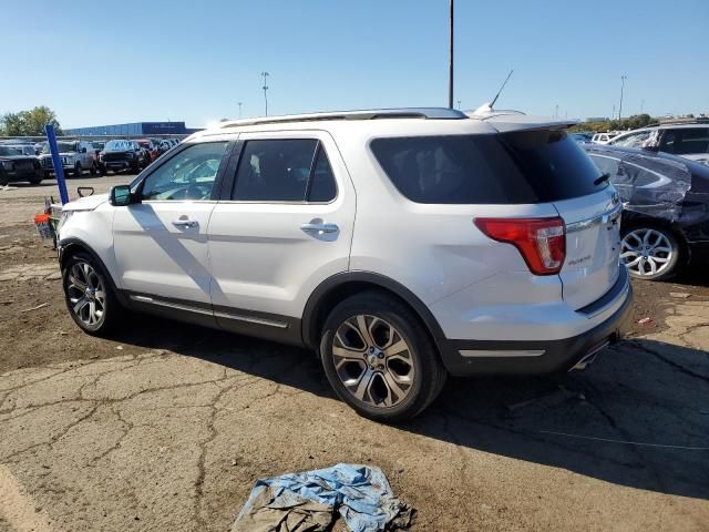 2018 Ford Explorer Platinum