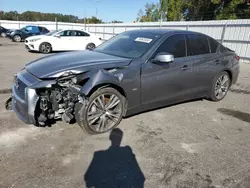 Infiniti q50 salvage cars for sale: 2018 Infiniti Q50 Luxe