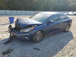 Salvage cars for sale at Ellenwood, GA auction: 2017 Hyundai Sonata SE